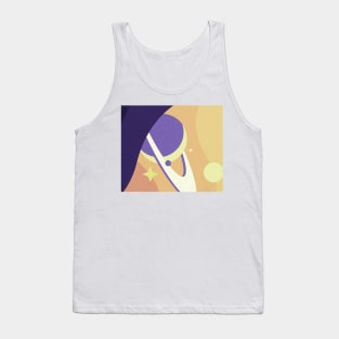 Purple Saturn Tank Top